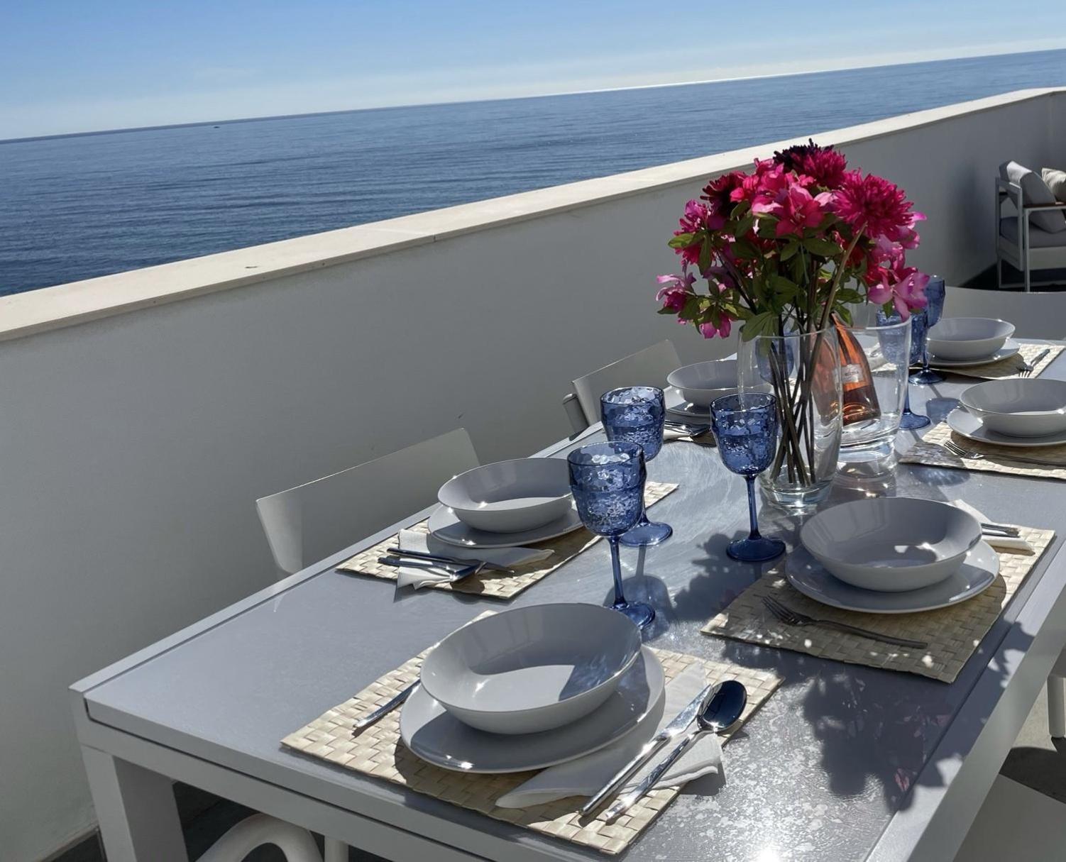 Sunny Penthouse Beach Apartment With Panoramic Views Almunecar Exterior photo